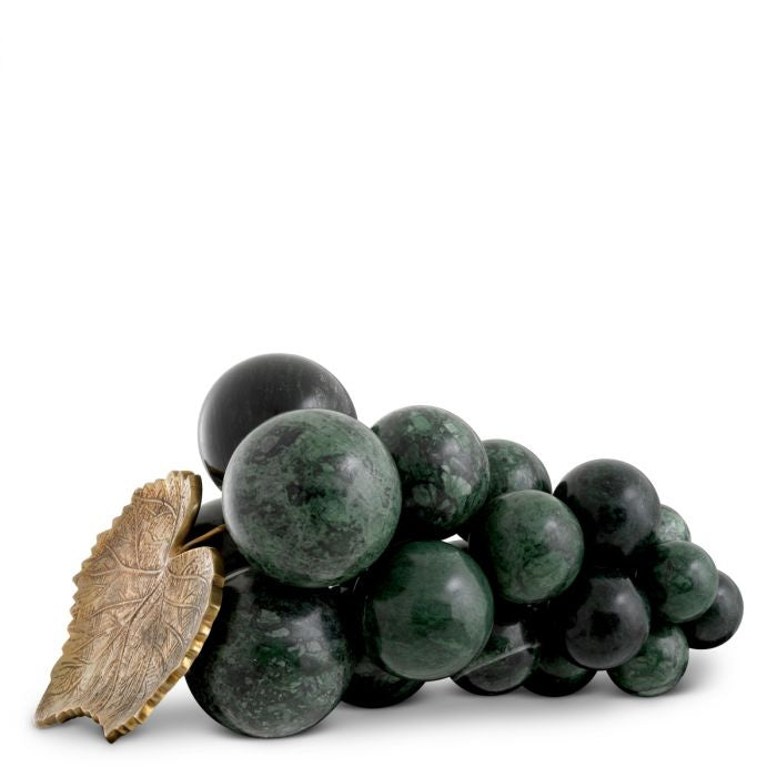 "Emerald Grapes" Decorative Sculpture