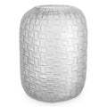"Intreccio Bianco Alto" Decorative Vase