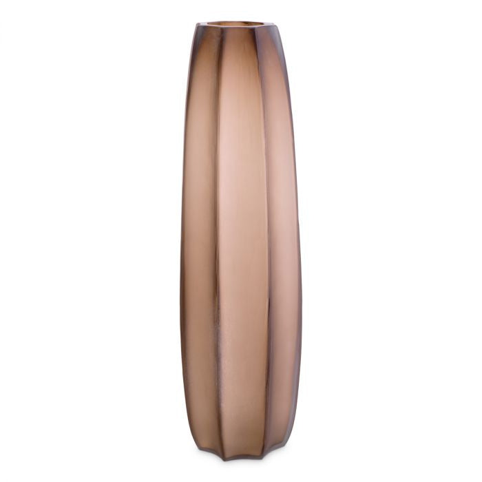 "Ambra Faceta" Decorative Vase