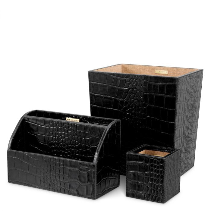 "Nero" Desk Set (3 pieces)