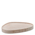 "Goccia" Travertine Decorative Tray