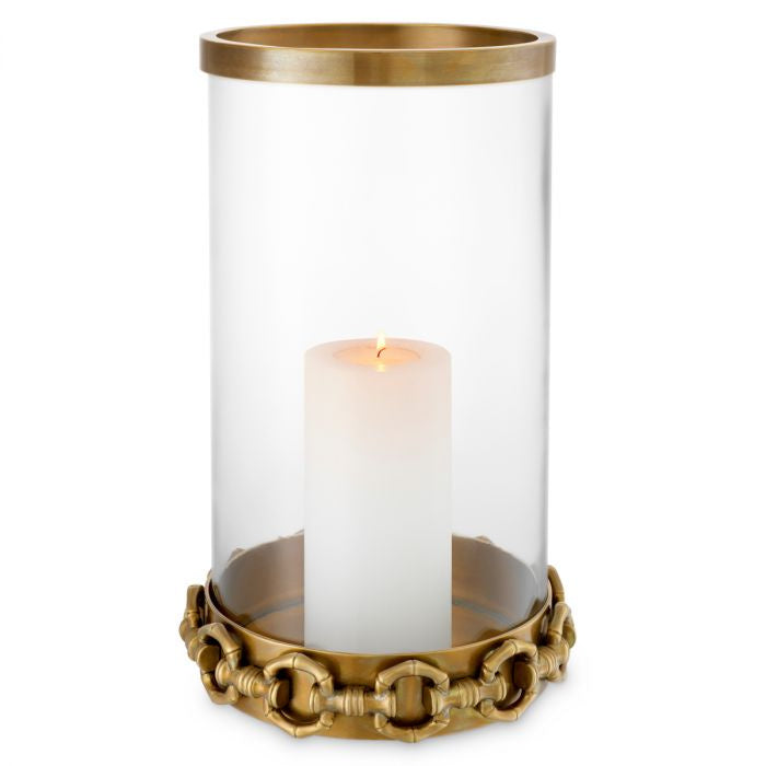 "Equestre" Hurricane Candle Holder
