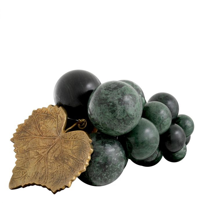 "Emerald Grapes" Decorative Sculpture