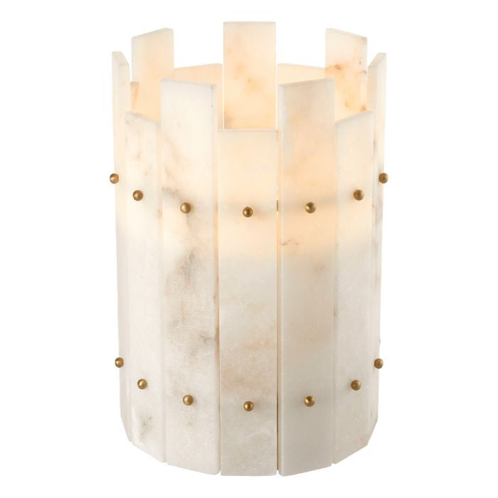 "Corona" Alabaster Wall Light
