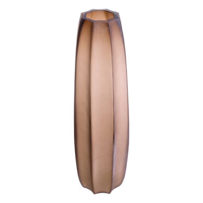 "Ambra Faceta" Decorative Vase