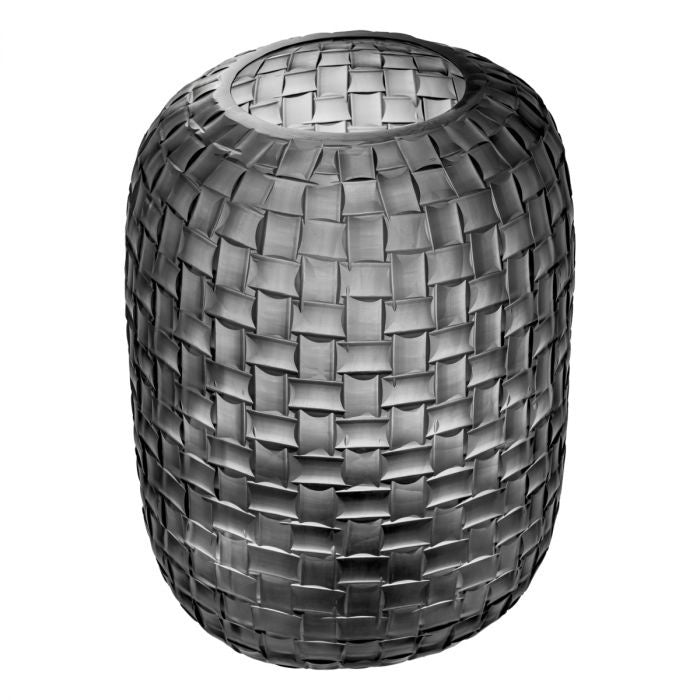 "Intreccio Grigio Alto" Decorative Vase