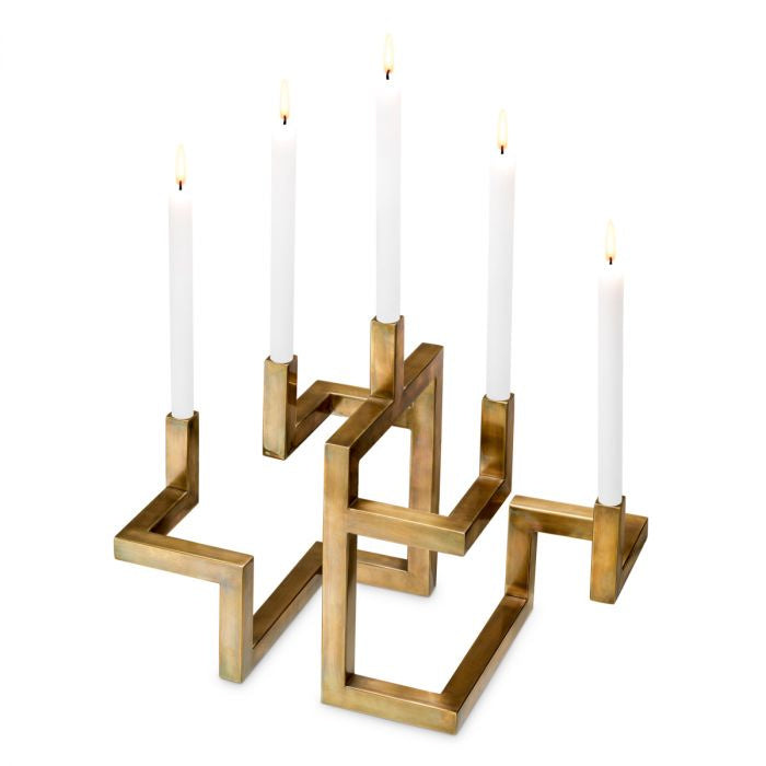 "Labyrinth" Candelabra