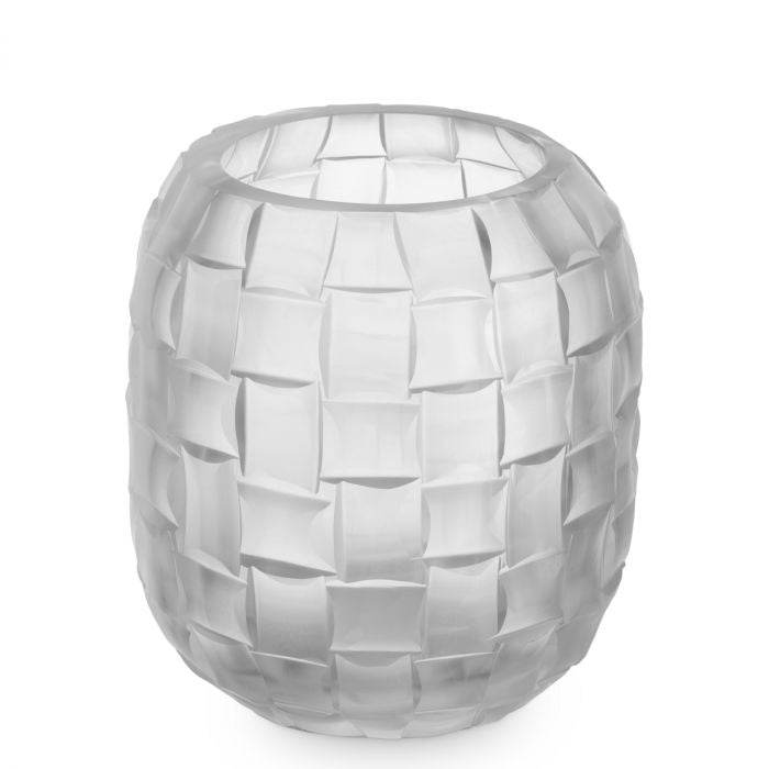"Intreccio Bianco" Decorative Vase