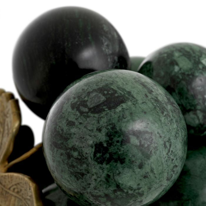 "Emerald Grapes" Decorative Sculpture