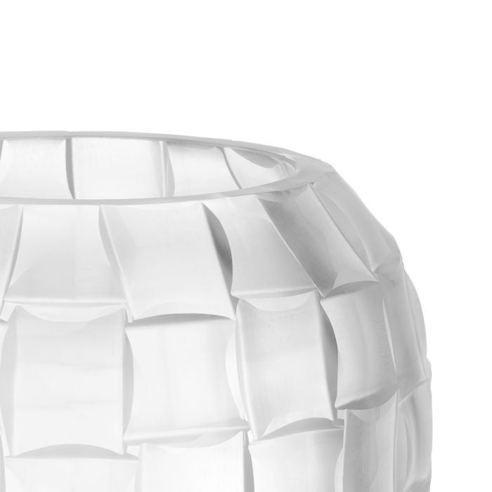 "Intreccio Bianco" Decorative Vase