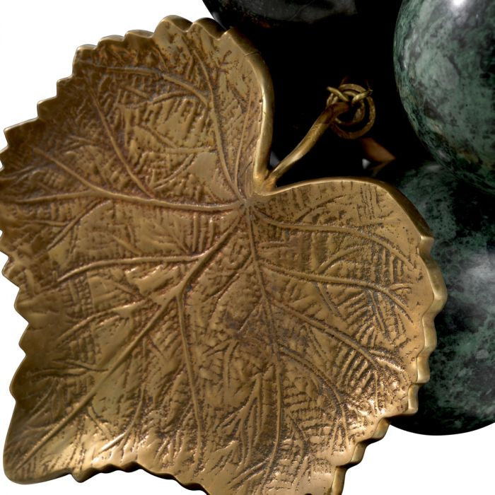 "Emerald Grapes" Decorative Sculpture